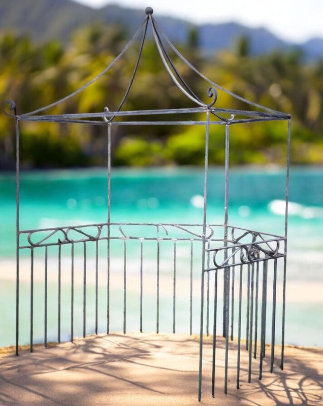 tonnelle carrée en 140x140 cm, fer plein de 10 mm tonnelle carrée en 140x140 cm, fer plein de 10 mm