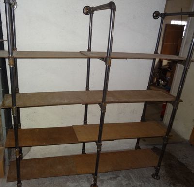 étagères, rayonnages réalisés avec le design industriel plomberie étagères, rayonnages réalisés avec le design industriel plomberie