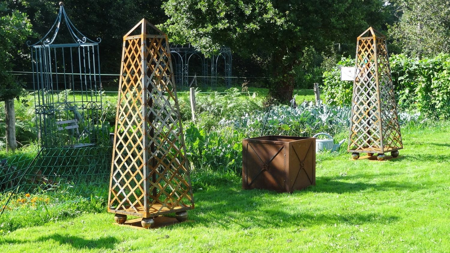 topiaires en fer,sur mesures, pour votre parc, topiaires en fer,sur mesures, pour votre parc,