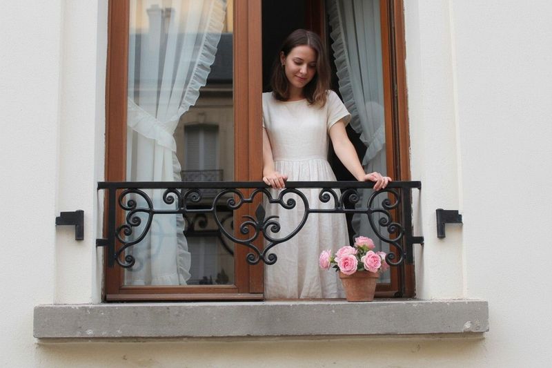 Appui de fenêtre Acigné, forgé à la forge traditionnelle, sur mesure Appui de fenêtre Acigné, forgé à la forge traditionnelle, sur mesure