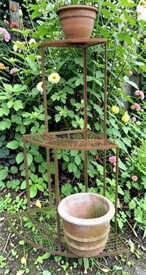 étagère d'angle, de fleuriste pour grandes fleurs