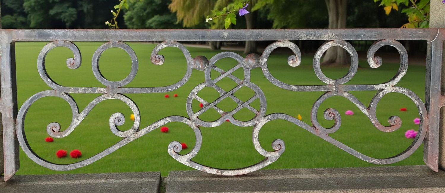 garde corps château ,reproduction d un modèle ancien