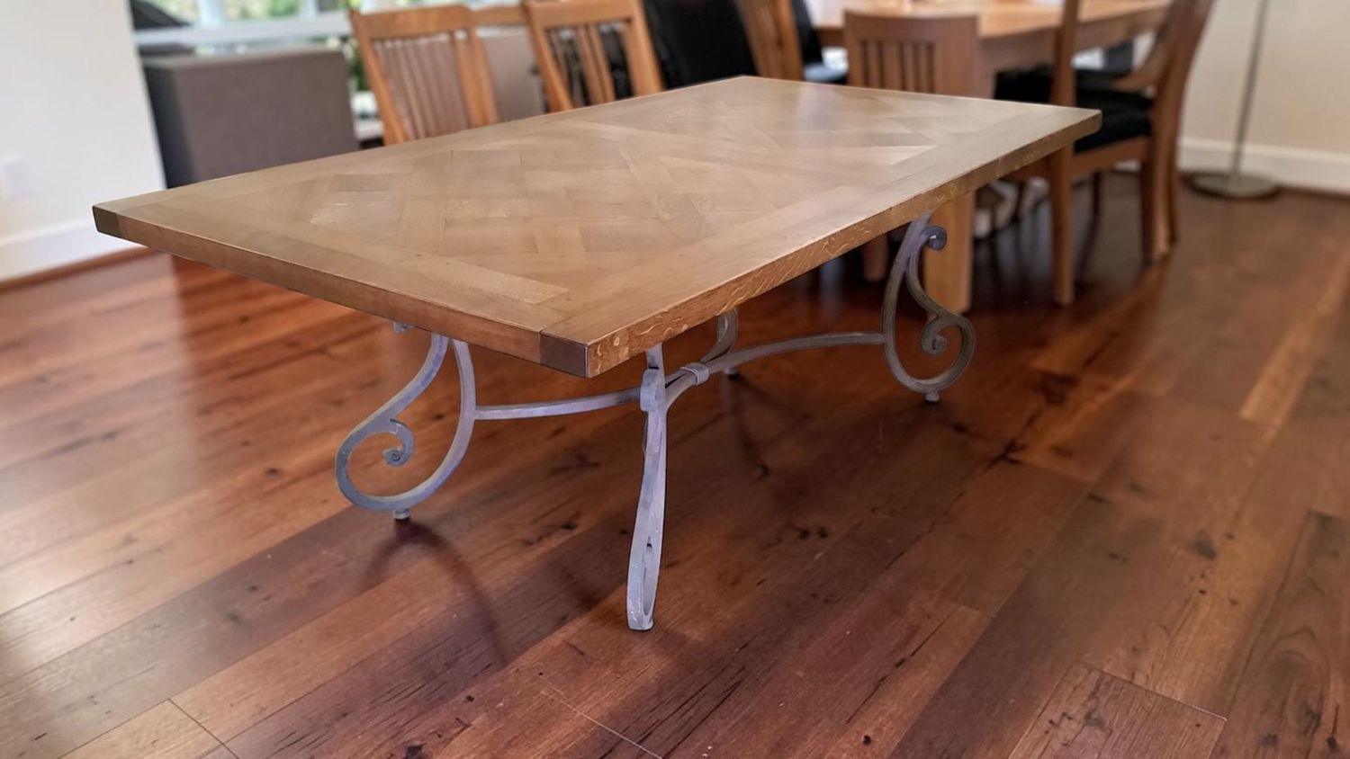 piètement de table en fer forgé seul,de 20x20 mm,sans plateau piètement de table en fer forgé seul,de 20x20 mm,sans plateau