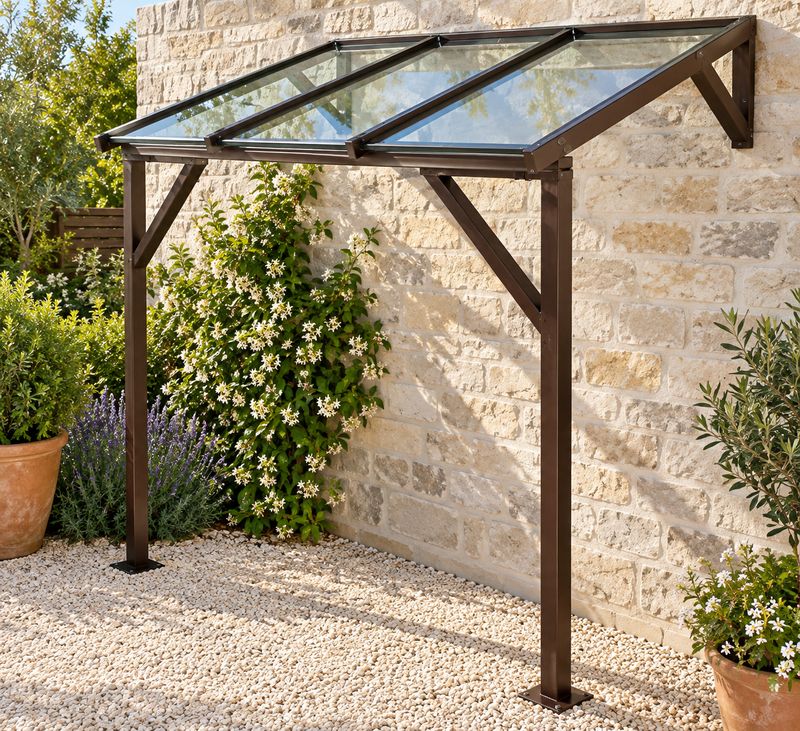 abri de jardin en fer forgé et verres translucides abri de jardin en fer forgé et verres translucides