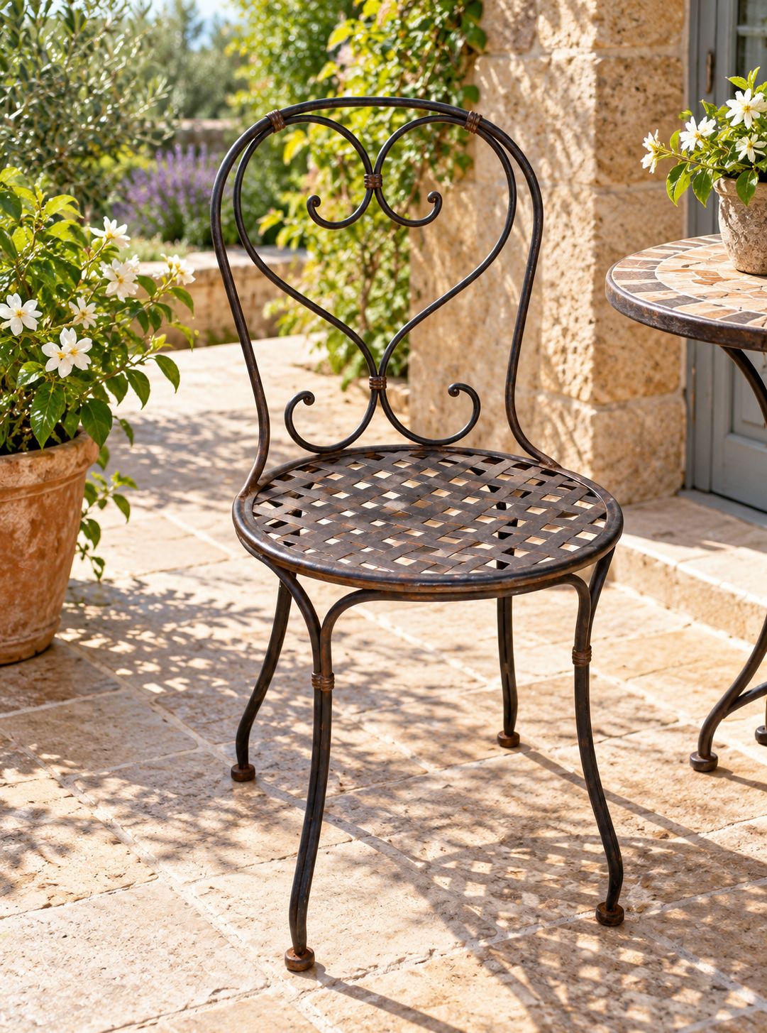 chaise coeur  sur mesure