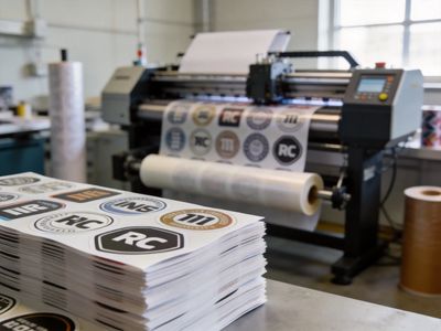 Personalizowane naklejki – druk naklejek z własnym nadrukiem online