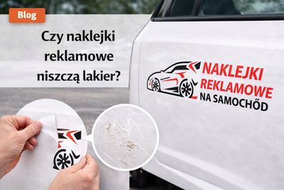 Czy naklejki reklamowe niszczą lakier? Fakty i mity