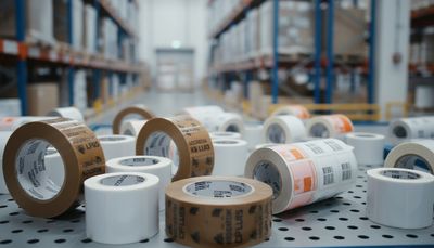 Etykiety, taśmy i oznaczenia dla logistyki i magazynów