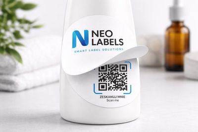 Naklejki dwuwarstwowe peel-off – druk naklejek na zamówienie