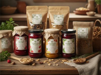 Etykiety spożywcze na zamówienie – druk etykiet na rolce