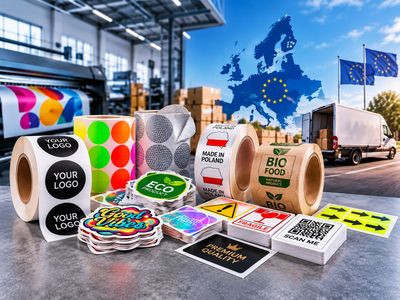 Naklejki z wysyłką do całej UE – produkcja w Polsce | e-naklejki.com