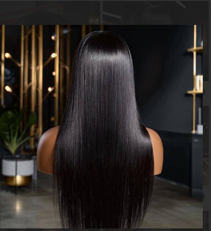 TBH 250% Density 13X6 13x4 HD Lace Front straight wigs, pre-plucked, Bleached.