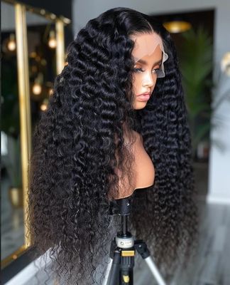 TBH 200 Density HD Lace closure Deep Wave Wigs