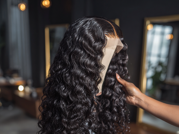 TBH 200 Density HD Lace closure Deep Wave Wigs