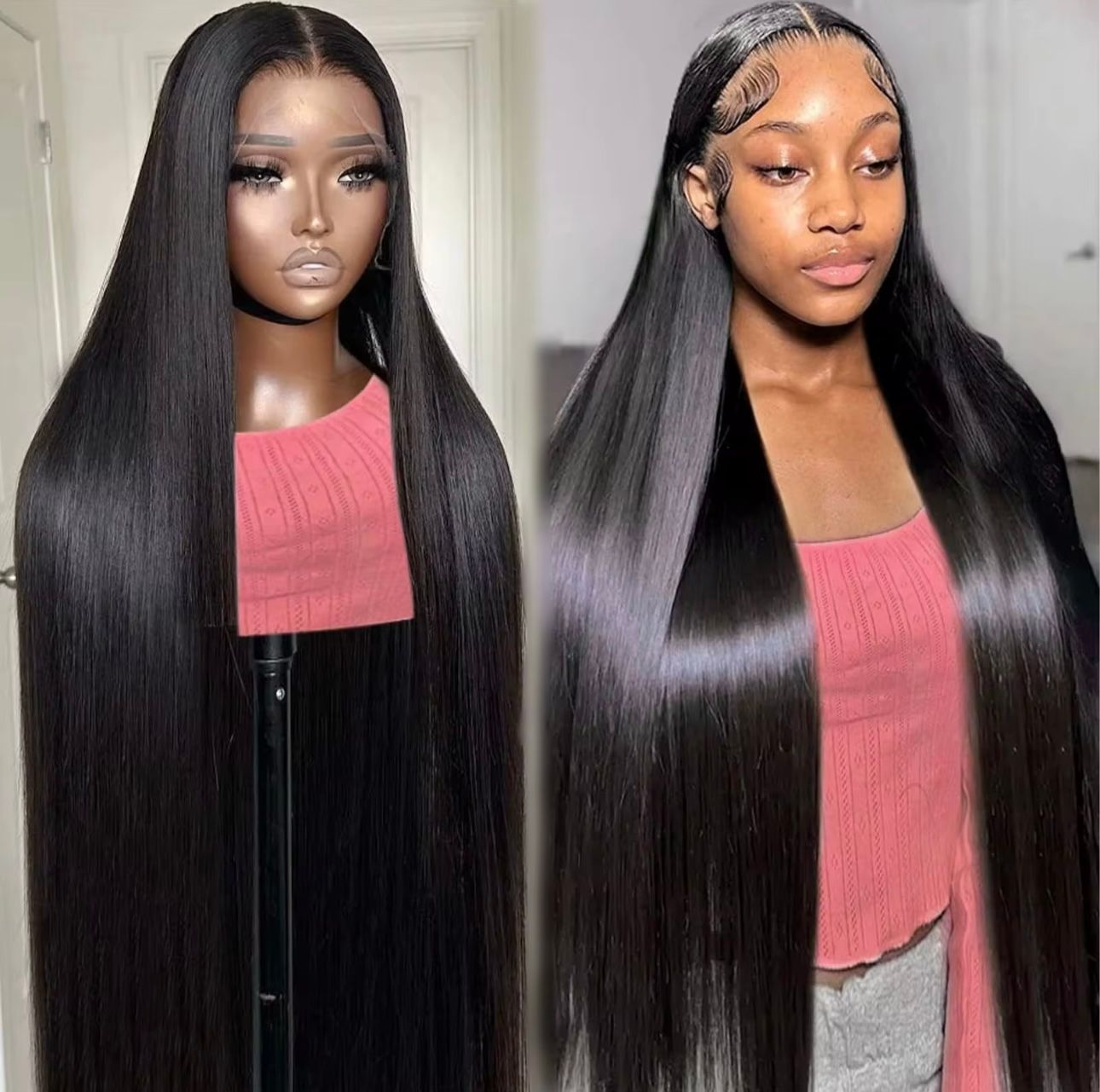 SDD Bone straight HD Lace wig 370g