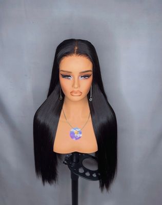 RAW Single Donor HAIR SDD Vietnamese HD 5x5 Lace Frontal Wig - Bone Straight