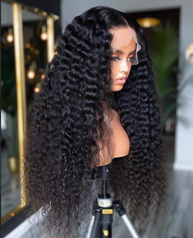 TBH 200 Density HD Lace closure Deep Wave Wigs TBH 200 Density HD Lace closure Deep Wave Wigs