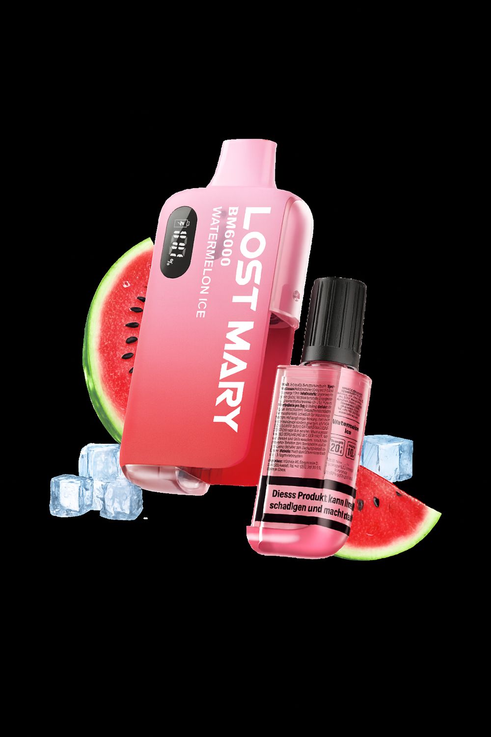 Lost Marry-BM6000-Watermelon-Ice-Vape- Kit