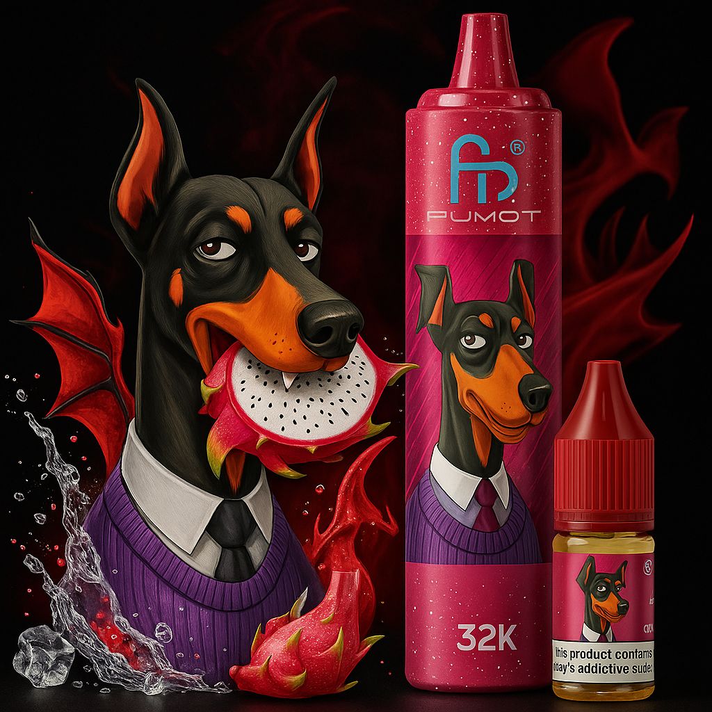 Fumot Doberman Dragon Fruit Ice 32K Refillable