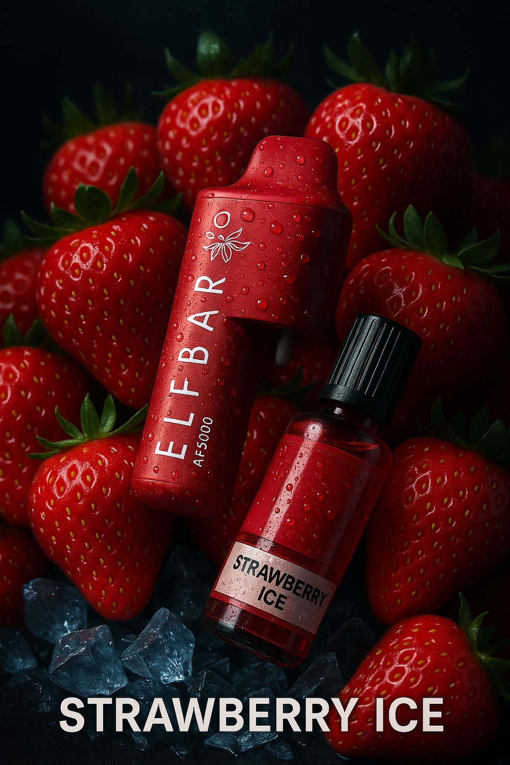 ELFBAR AF5000 Strawberry Ice Hybrid Vape – 5000 Züge, nachfüllbar, kaufen bei vapezz.ch Schweiz