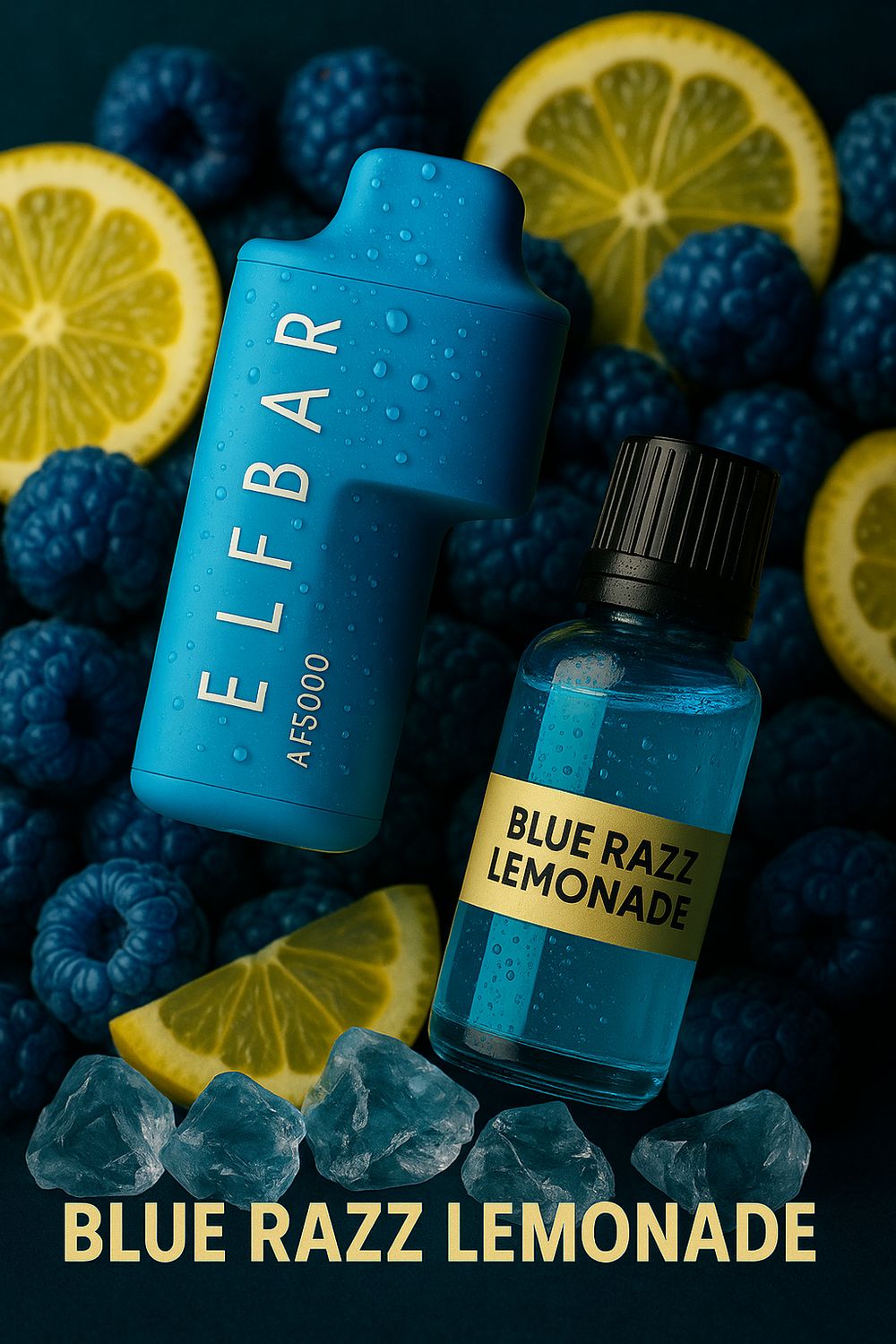 ELFBAR AF5000 Blue Razz Lemonade Hybrid Vape – 5000 Züge, nachfüllbar, kaufen bei vapezz.ch Schweiz