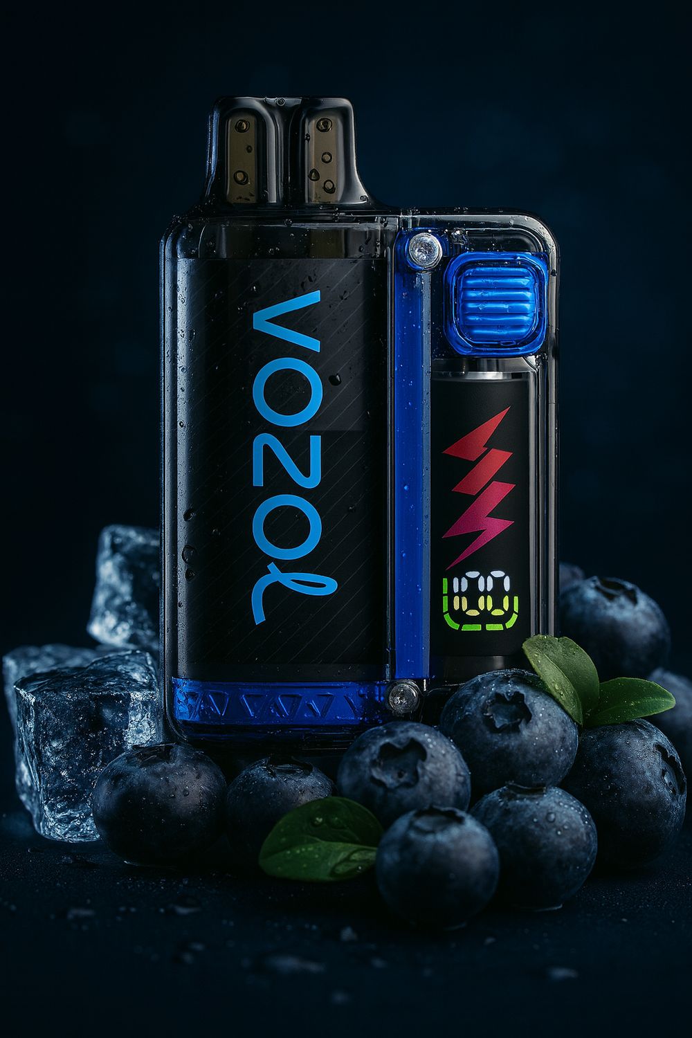 VOZOL Vista Plug 10000 Blueberry Ice – Einweg Hybrid Vape kaufen Schweiz | 10000 Züge | vapezz.ch