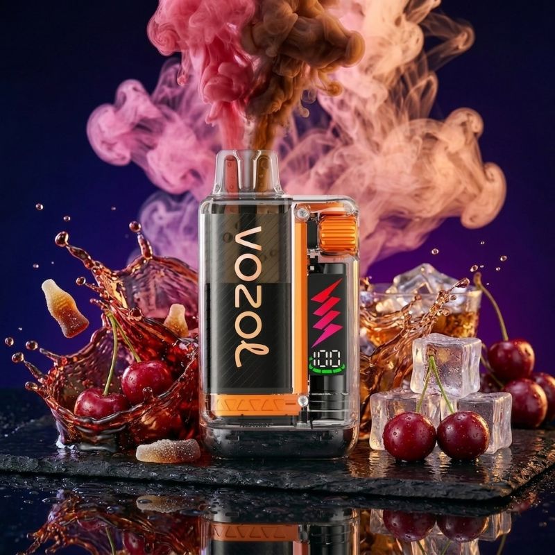 VOZOL Vista Plug 10000 Cherry Cola – Einweg Hybrid Vape kaufen Schweiz | 10000 Züge | vapezz.ch