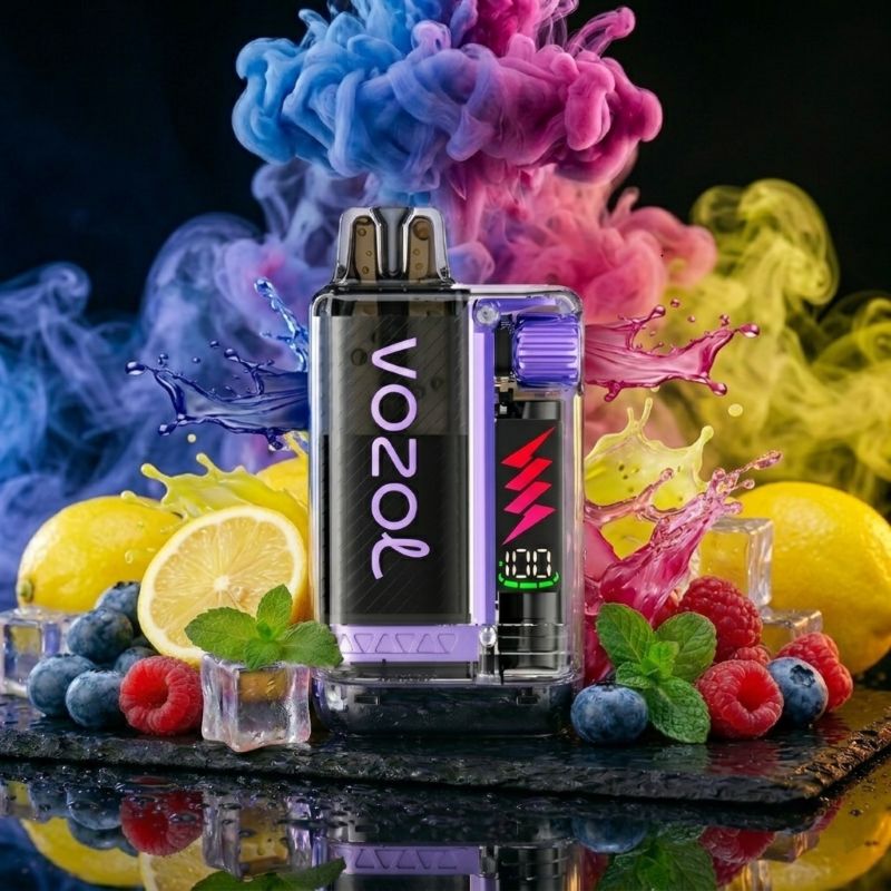 VOZOL Vista Plug 10000 Blueberry Raspberry Lemon – Einweg Hybrid Vape kaufen Schweiz | 10000 Züge | vapezz.ch