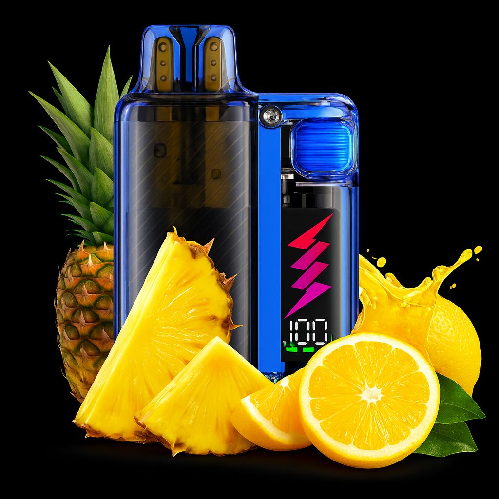 VOZOL Vista Plug 10000 Pineapple Lemon – Einweg Hybrid Vape kaufen Schweiz | 10000 Züge | vapezz.ch