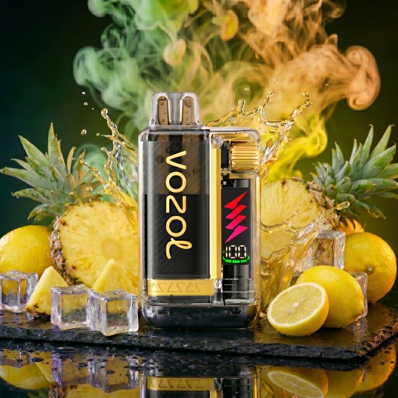 VOZOL Vista Plug 10000 Pineapple Lemon – Einweg Hybrid Vape kaufen Schweiz | 10000 Züge | vapezz.ch