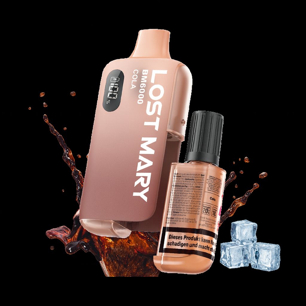 Lost Mary BM6000 Cola – Hybrid Vape mit 6000 Zügen kaufen in der Schweiz | vapezz.ch