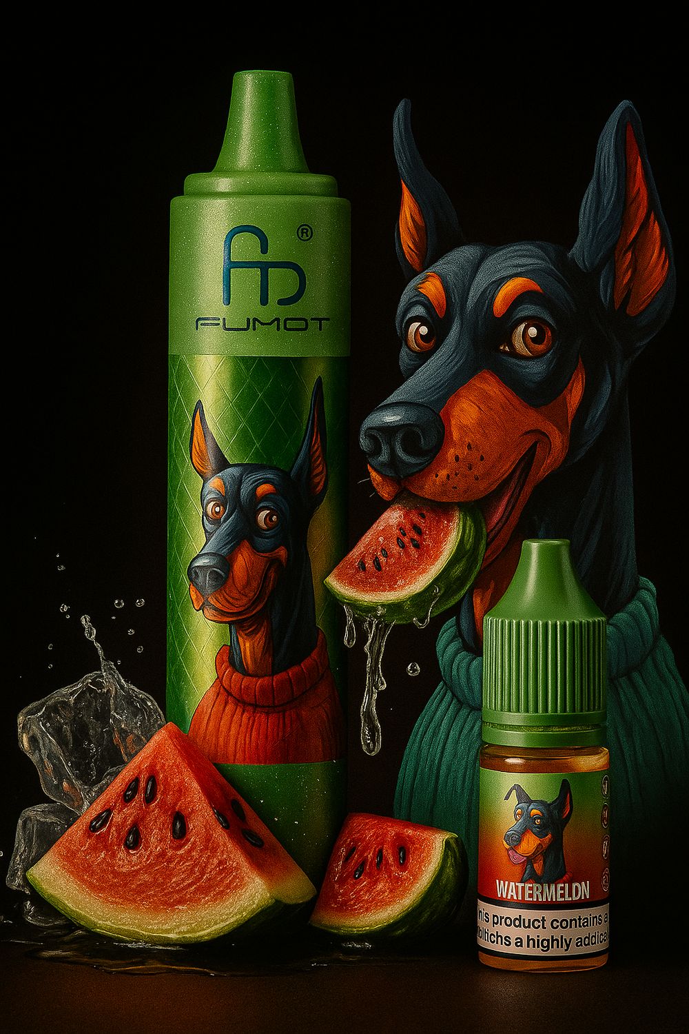 Fumot Doberman 32K Watermelon – Refillable Vape Kit kaufen Schweiz | vapezz.ch