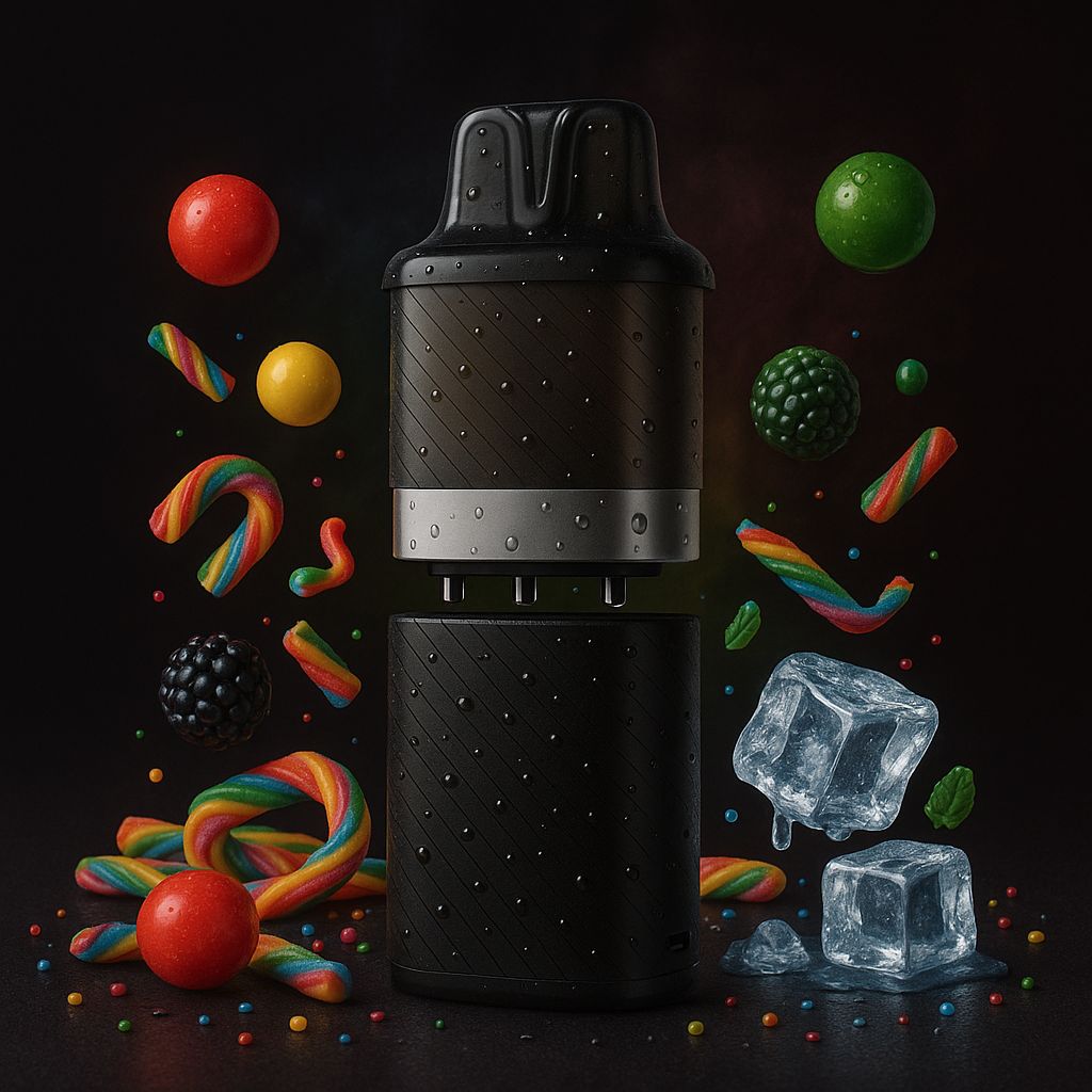 VOZOL Vista Plug Pod Rainbow Candy – Einweg Hybrid Vape kaufen Schweiz | 10000 Züge | vapezz.ch
