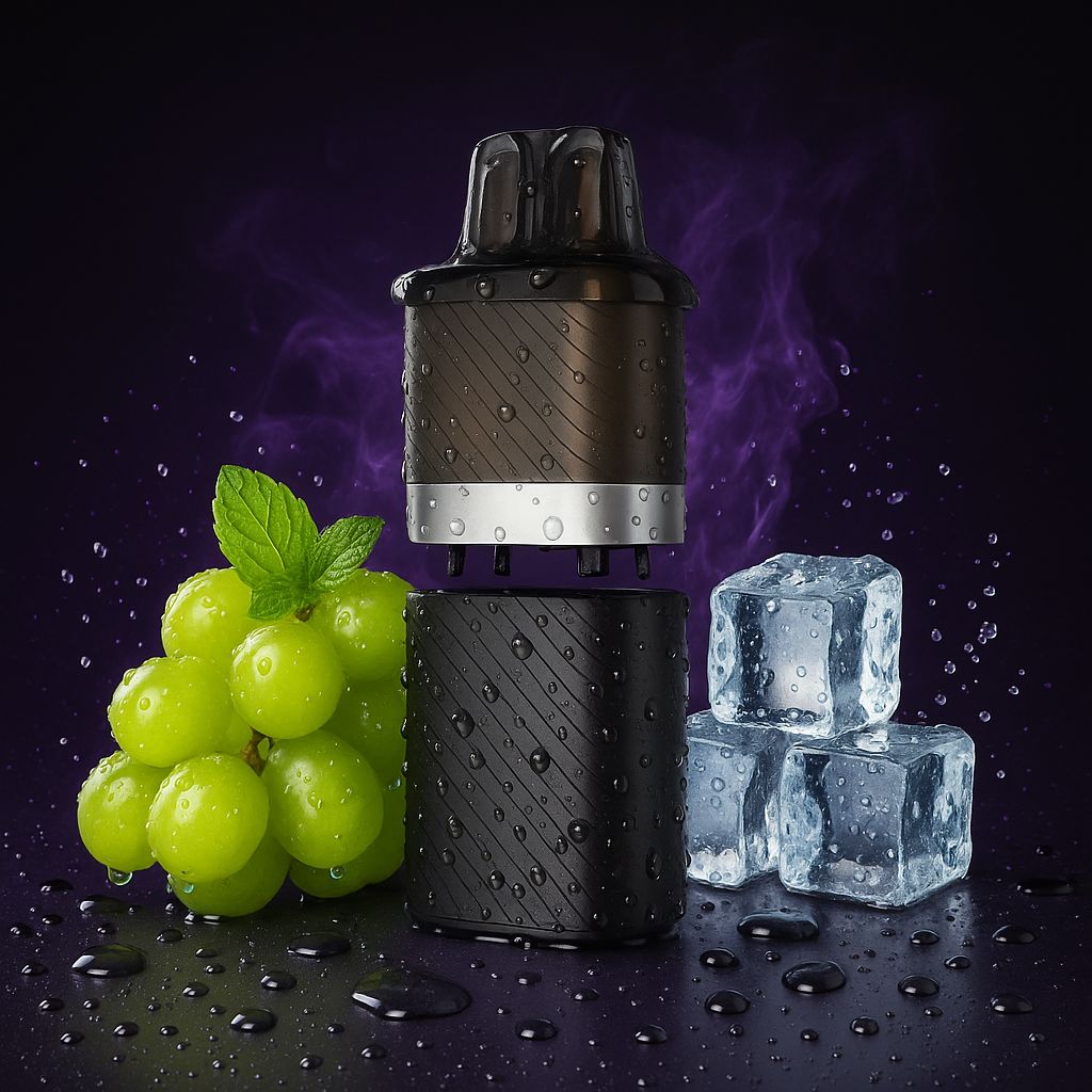 VOZOL Vista Plug Pod Grape Ice – Einweg Hybrid Vape kaufen Schweiz | 10000 Züge | vapezz.ch