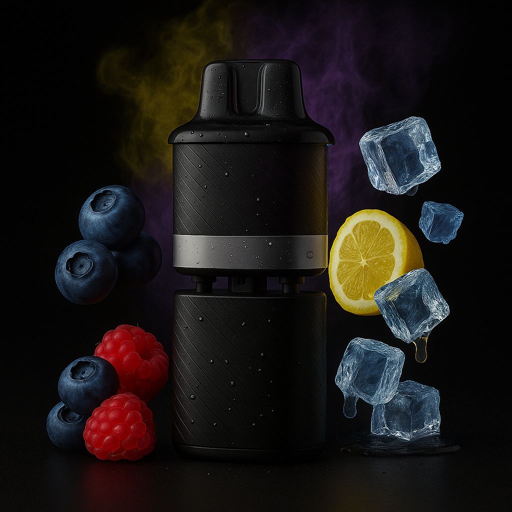 VOZOL Vista Plug Pod Blueberry Raspberry Lemon – Einweg Hybrid Vape kaufen Schweiz | 10000 Züge | vapezz.ch
