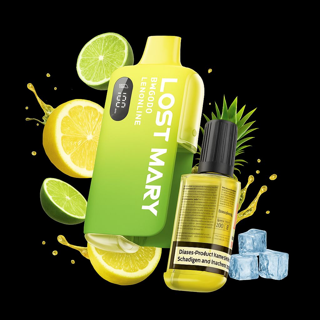 Lost Mary BM6000 Lemon Lime – Hybrid Vape mit 6000 Zügen kaufen in der Schweiz | vapezz.ch