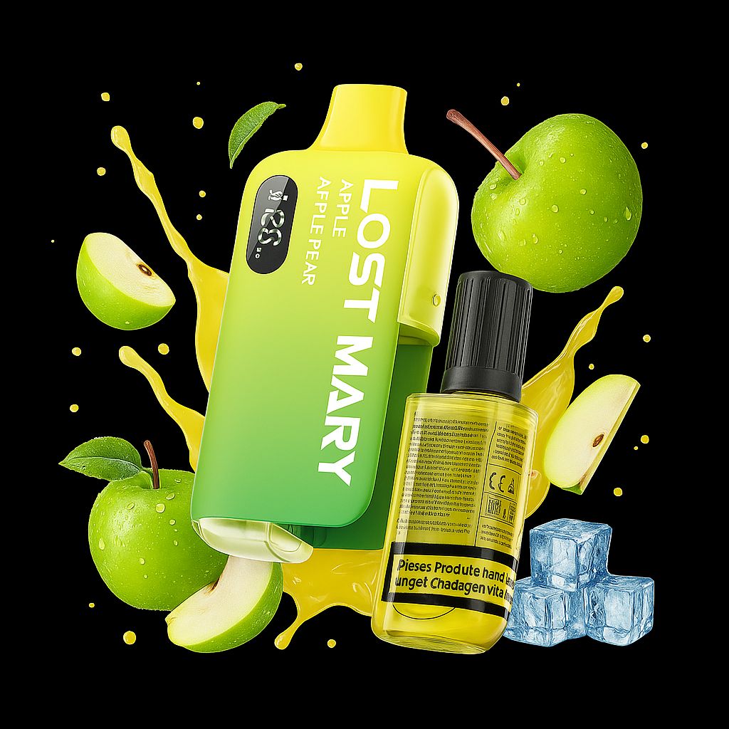Lost Mary BM6000 Apple Pear – Hybrid Vape mit 6000 Zügen kaufen in der Schweiz | vapezz.ch