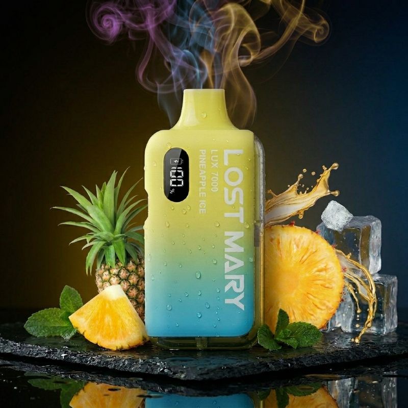 Lost Mary LUX 7000 Pineapple Ice – Hybrid Vape Kit, wiederaufladbar, 7000 Züge | vapezz.ch CH