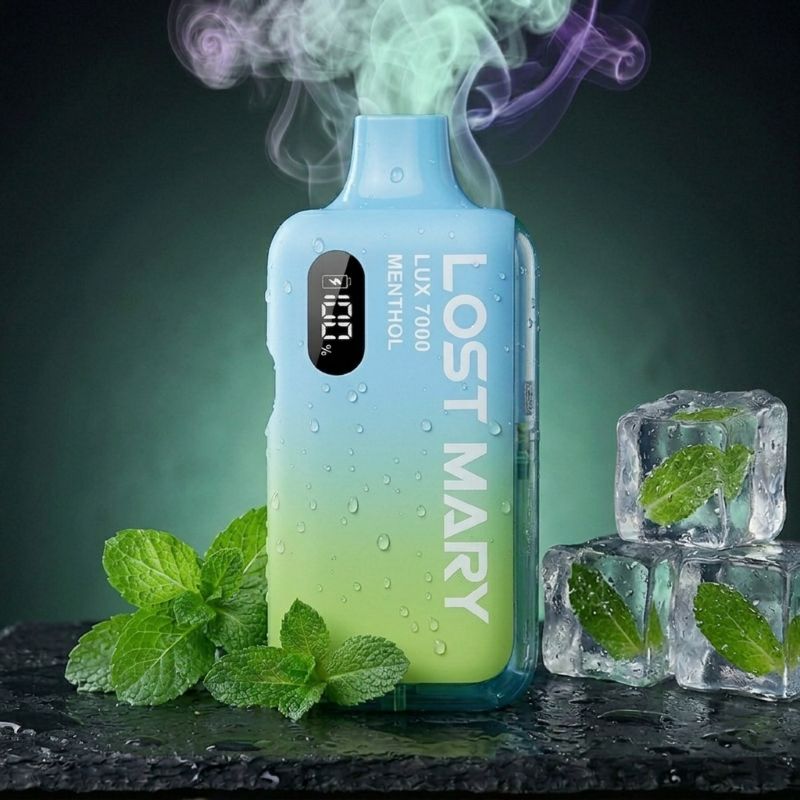 Lost Mary LUX 7000 Menthol – Hybrid Vape Kit, wiederaufladbar, 7000 Züge | vapezz.ch CH