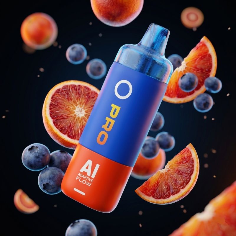 Instaflow O Pro Kit 15K Blue Blood Orange – Hybrid Vape kaufen Schweiz | 15'000 Züge | vapezz.ch