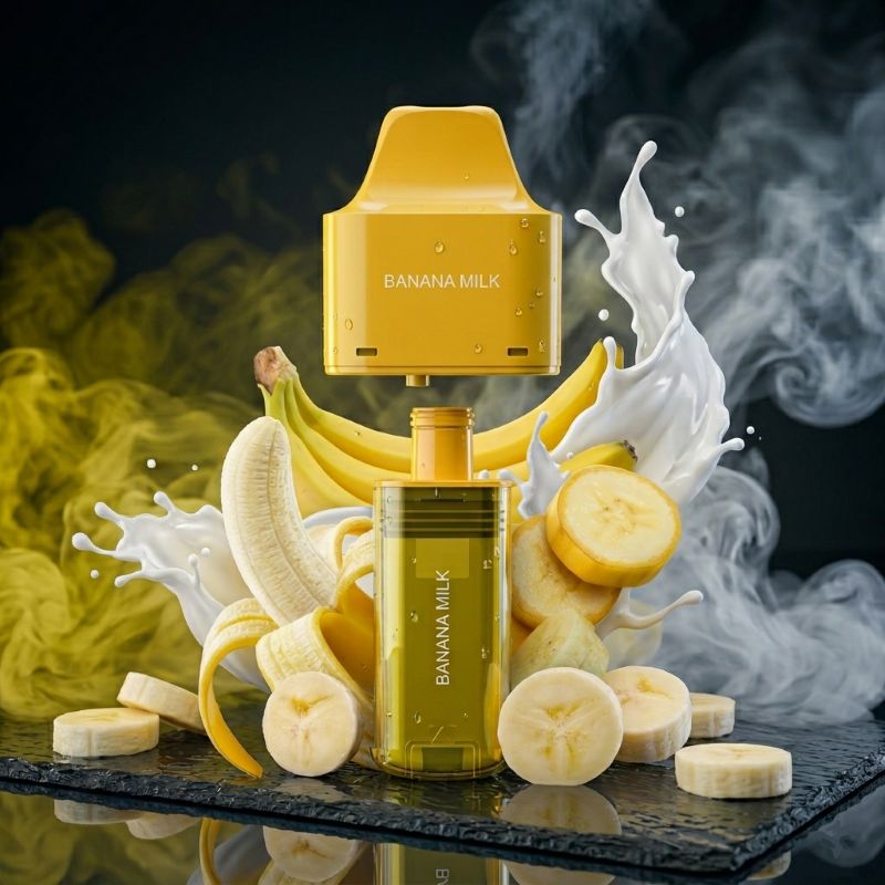 ELFBAR NX7000 Hybrid Vape Pod Banana Milk – Refill Pod kaufen Schweiz – vapezz.ch