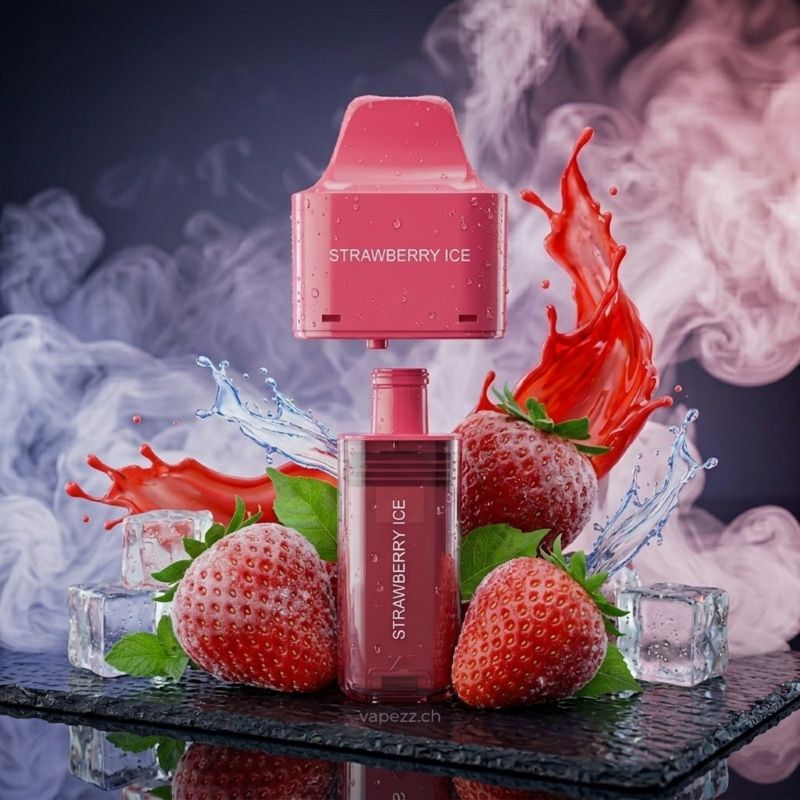 ELFBAR NX7000 Hybrid Vape Pod Strawberry Ice – Refill Pod kaufen Schweiz – vapezz.ch