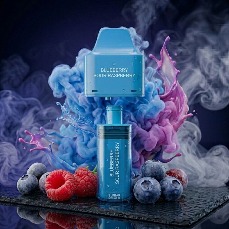 ELFBAR NX7000 Hybrid Vape Pod Blueberry Sour Raspberry – Refill Pod kaufen Schweiz – vapezz.ch