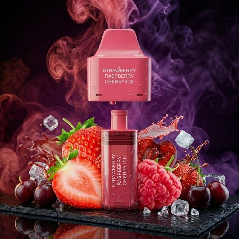 ELFBAR NX7000 Hybrid Vape Pod Strawberry Raspberry Cherry Ice – Refill Pod kaufen Schweiz – vapezz.ch