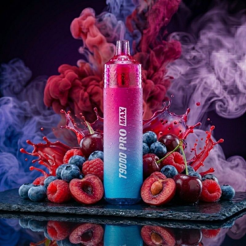 Fumot T9000 Pro Max Cherry Berry – 9000 Puffs Hybrid Vape, TabPG-konform, kaufen Schweiz