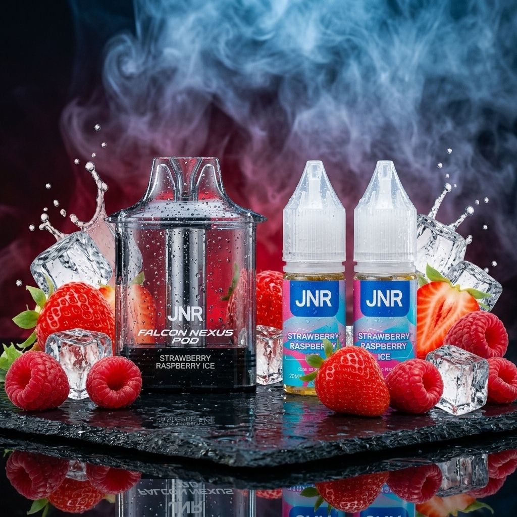 JNR Falcon Nexus 55K Pod – Strawberry Raspberry Ice