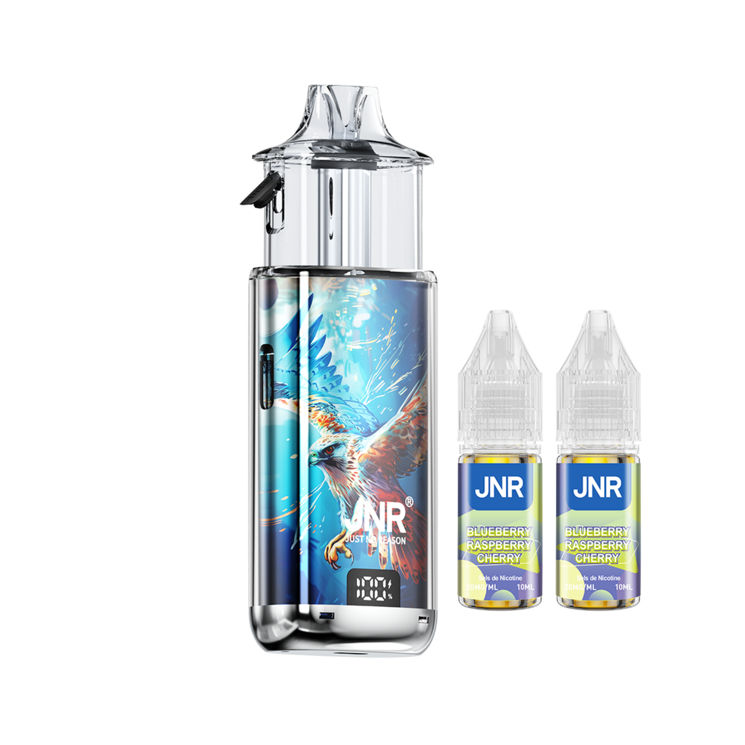 JNR Falcon Infinity 55K Kit – Blueberry Raspberry Cherry