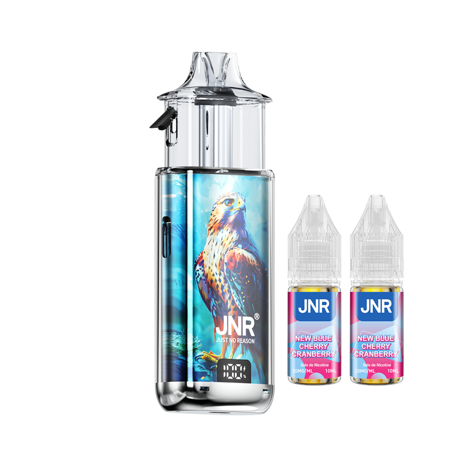 JNR Falcon Infinity 55K Kit – New Blue Cherry Cranberry