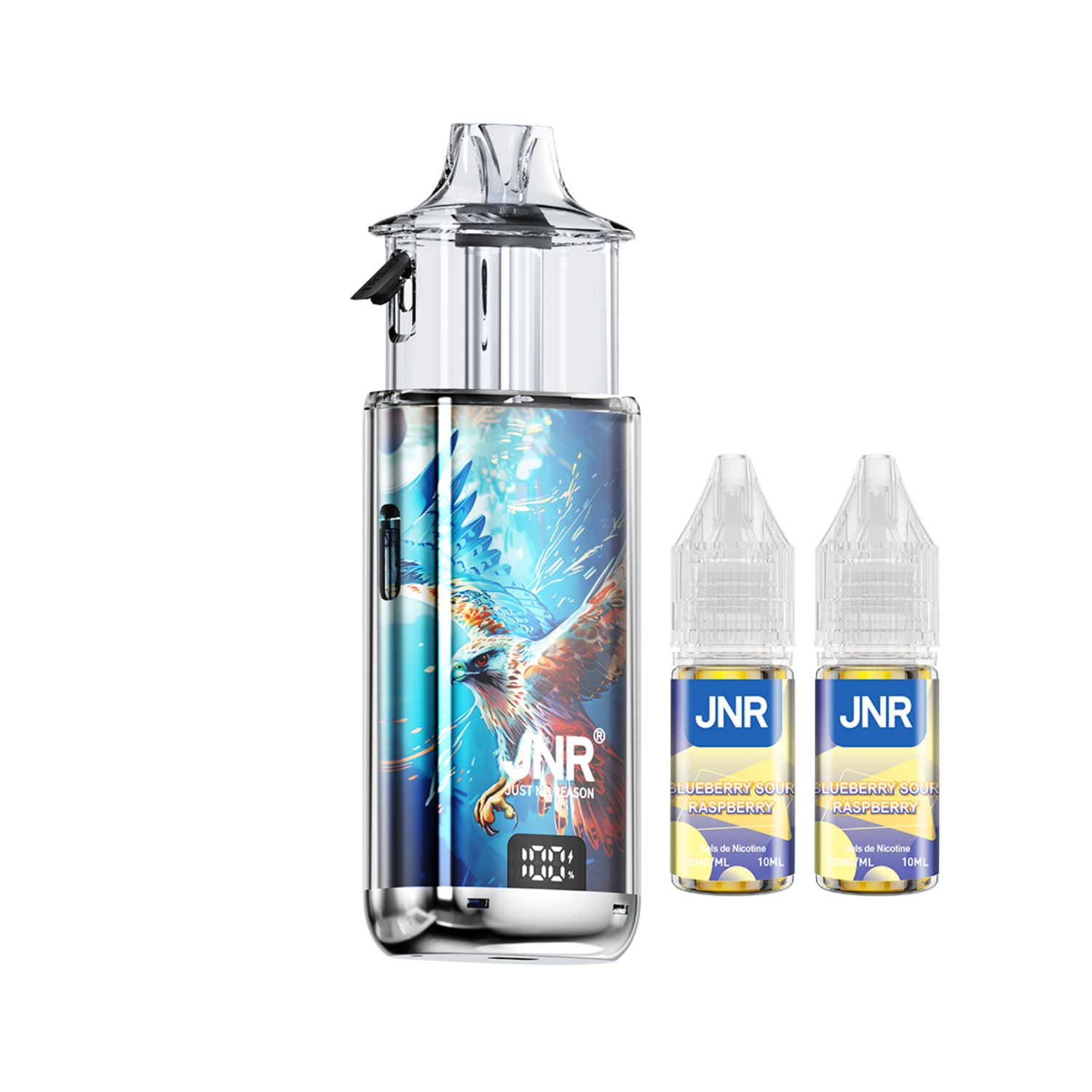 JNR Falcon Infinity 55K Kit – Blueberry Sour Raspberry