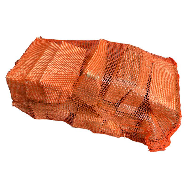 Netzakken haardhout - mix van harde houtsoorten - eiken- & beukenhout Netzakken haardhout - mix van harde houtsoorten - eiken- & beukenhout